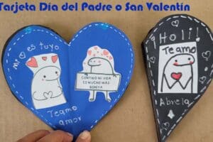 Como hacer una Tarjeta para el Día del Padre, Cumple Años o San Valentín