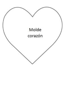 molde corazon mediano